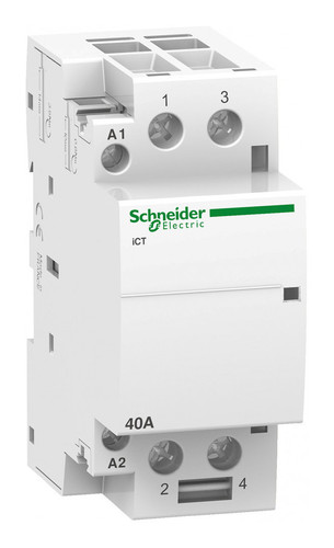 Модульный контактор Schneider Electric iCT 2P 40А 230/127В AC