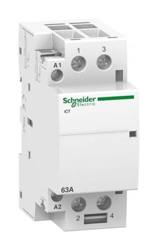 Модульный контактор Schneider Electric iCT 2P 63А 230/240В AC