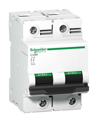 Автоматический выключатель Schneider Electric Acti9 2P 100А (B) 10кА