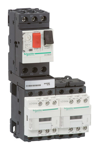 Пускатель Schneider Electric TeSys GV2DM 1А, 0.55кВт 400/24В