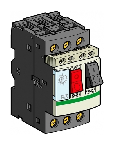 Силовой автомат для защиты двигателя Schneider Electric TeSys GV2 32А 3P, термомагнитный расцепитель