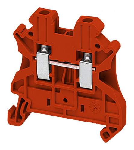 Клеммник винтовой проходной Schneider Electric Linergy TR 2,5 мм², красный, NSYTRV22RD