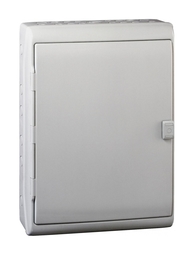 Распределительный шкаф KAEDRA, 18 мод., IP65, навесной, пластик, зеленая дверь