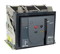 Воздушный автомат EasyPact MVS ET5S 800А 3P, 50кА, электронный, стационарный, MVS08N3NF5L