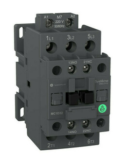 Контактор Systeme Electric SystemePact M 3P 32А 380В AC 15кВт, MC1D32Q7