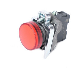 Сигнальная лампа в сборе модульная 22 мм красная 230-240В АС